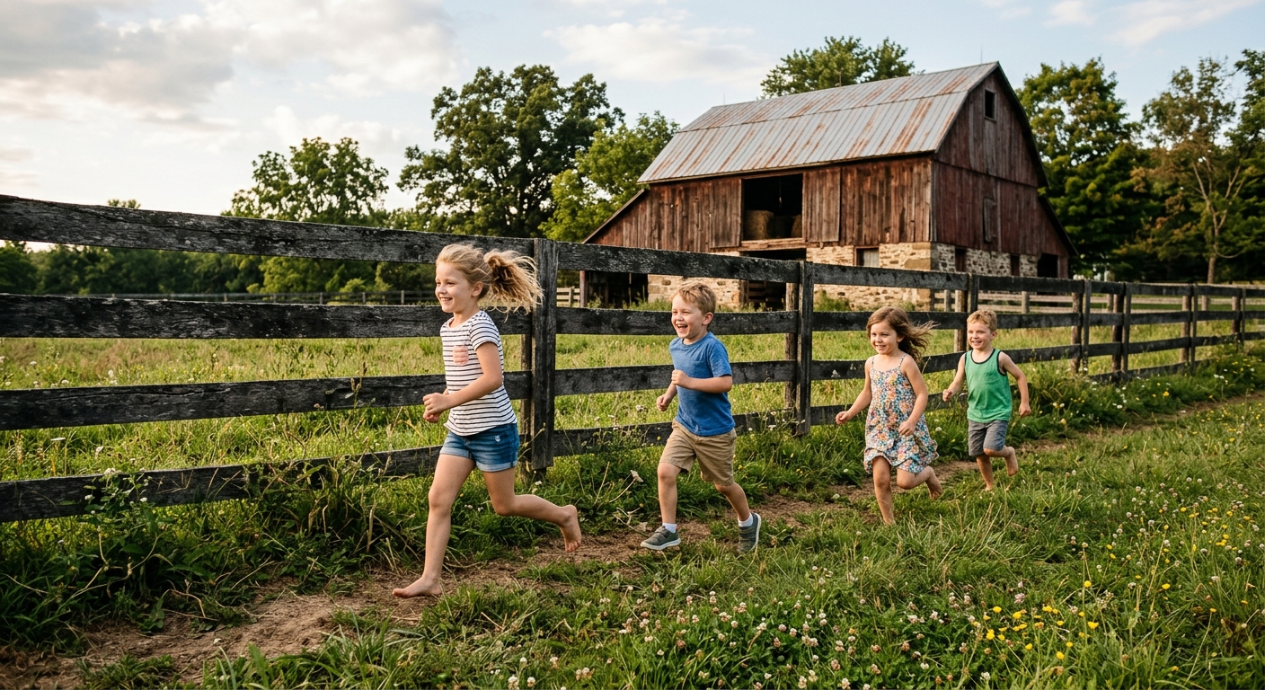Summer Play Days at Niederman Family Farm Offer Unstructured Fun and Learning in Ohio