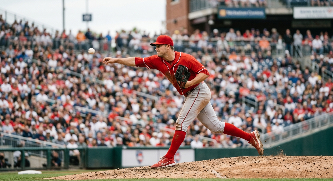 Reds Notch 4-1 Victory Over Yankees as Chase Burns Extends Historic Streak